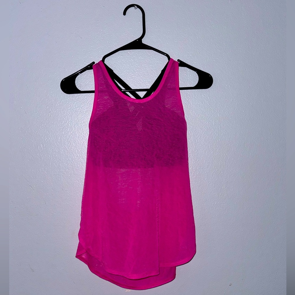 Built-in bra tank. NW